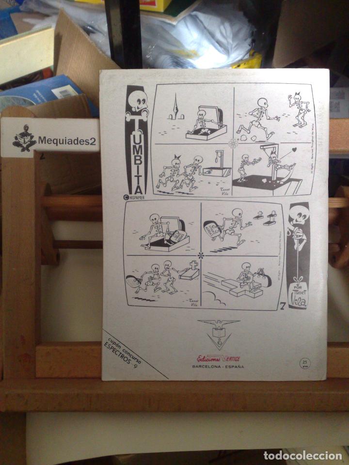 C&oacute;mics: ESPECTROS N&ordm; 9 (VERTICE, EN PERFECTO ESTADO) - Foto 2