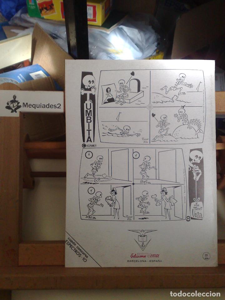 C&oacute;mics: ESPECTROS N&ordm; 10 (VERTICE, EN PERFECTO ESTADO) - Foto 2