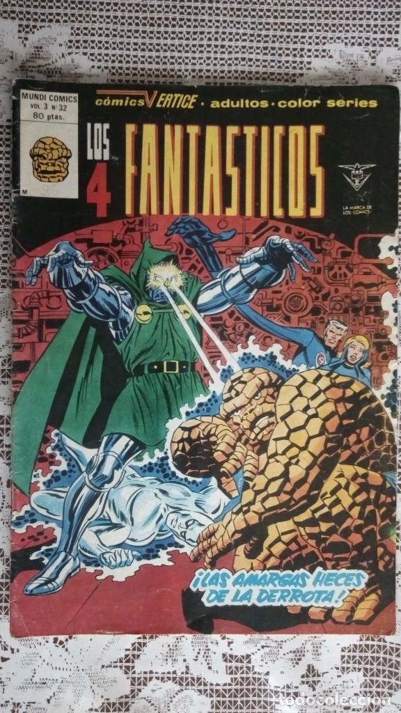 C&oacute;mics: LOS 4 FANTASTICOS - VOL 3 N&ordm; 32, EDICIONES VERTICE - Foto 1