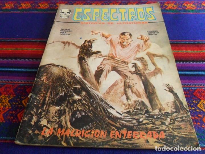 C&oacute;mics: V&Eacute;RTICE ESPECTROS N&ordm; 7. 25 PTS. 1972. LA MALDICI&Oacute;N ENTERRADA. - Foto 1