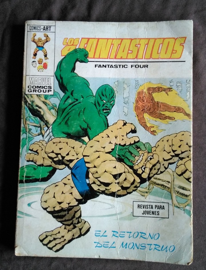 C&oacute;mics: LOS 4 FANT&Aacute;STICOS MARVEL COMIC. EDICIONES V&Eacute;RTICE. BIEN CONSERVADO! - Foto 1