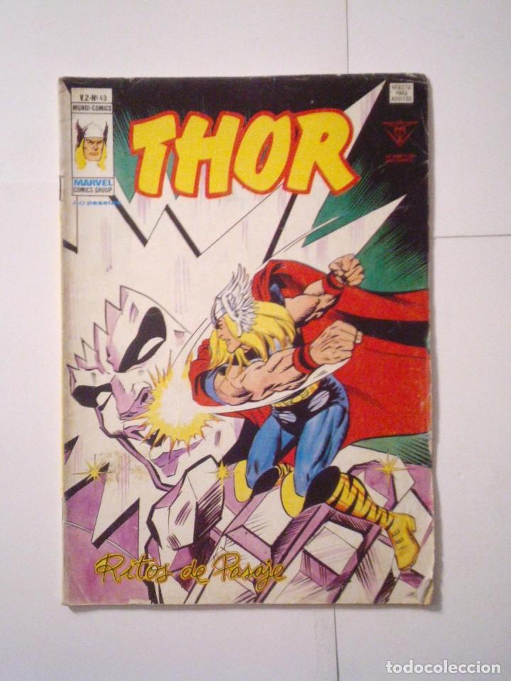 C&oacute;mics: THOR - VOLUMEN 2 - VERTICE - NUMERO 43- CJ 86 - GORBAUD - Foto 1