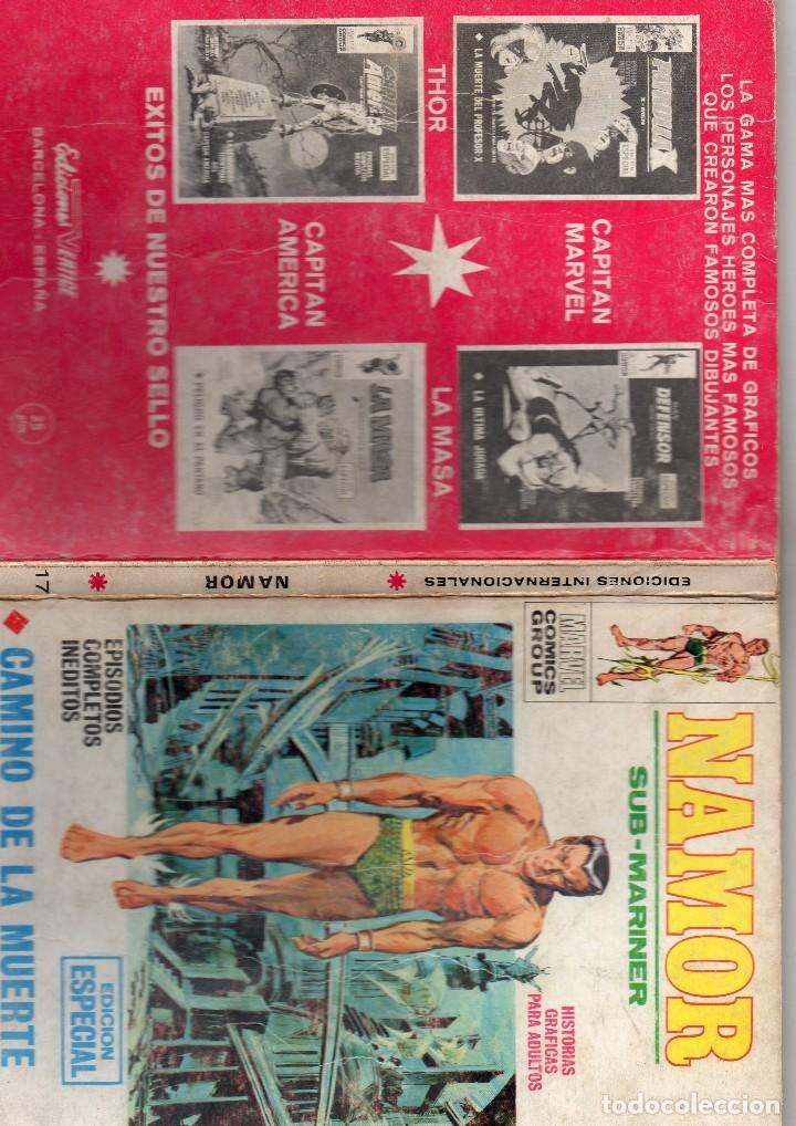 C&oacute;mics: COMIC VERTICE NAMOR VOL1 N&ordm; 17 (BUEN ESTADO) - Foto 3