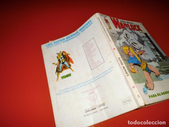 C&oacute;mics: Super Heroes - Warlock vol. 1 n&ordm; 5 - Vertice - Foto 2