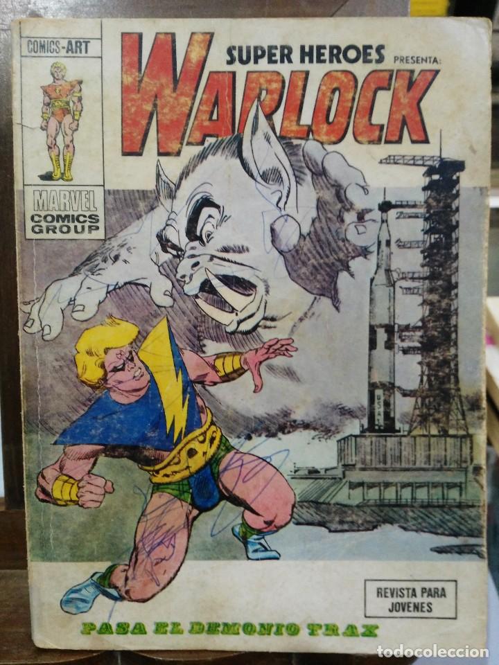 C&oacute;mics: Super H&eacute;roes presenta: Warlock - n&ordm; 1 - Ediciones V&eacute;rtice 1973 - Foto 1