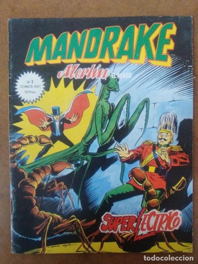 C&oacute;mics: MANDRAKE N&ordm; 3 - VERTICE - Foto 1