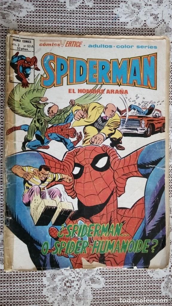 C&oacute;mics: SPIDERMAN, VOL 3, N&ordm; 63-A, EDICIONES VERTICE - Foto 1