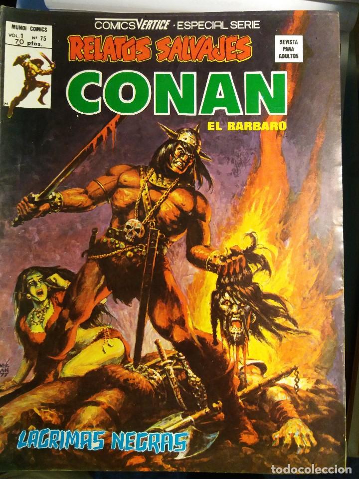 C&oacute;mics: Relatos Salvajes, N&ordm; 75, Conan - Foto 1