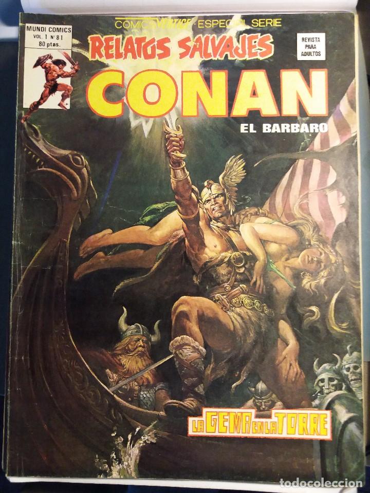 C&oacute;mics: Relatos Salvajes, N&ordm; 81, Conan - Foto 1
