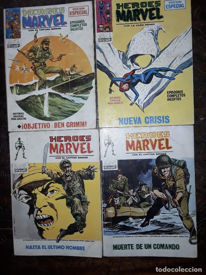 C&oacute;mics: H&Eacute;ROES MARVEL-VERTICE TACO-COMPLETA-BUEN ESTADO-1972 - Foto 6