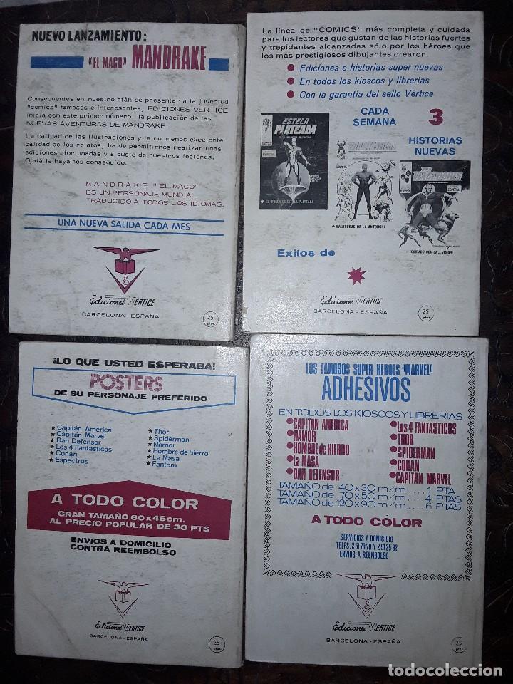 C&oacute;mics: H&Eacute;ROES MARVEL-VERTICE TACO-COMPLETA-BUEN ESTADO-1972 - Foto 7