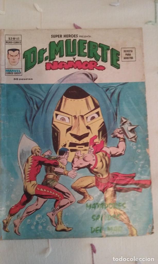 C&oacute;mics: DR. MUERTE Y NAMOR. ED. VERTICE. V2 N&ordm; 65 - Foto 1