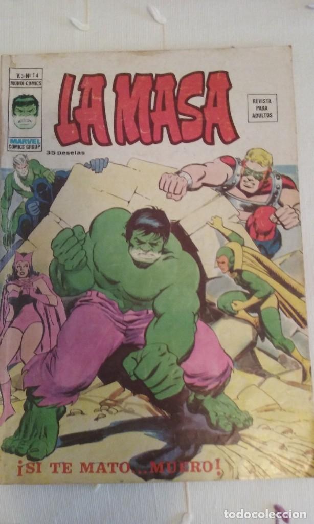 C&oacute;mics: LA MASA. ED. VERTICE. V 3 N&ordm; 14 - Foto 1