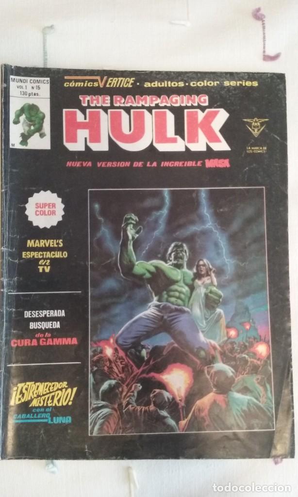 C&oacute;mics: HULK. ED. VERTICE. V 1 N&ordm; 15 - Foto 1