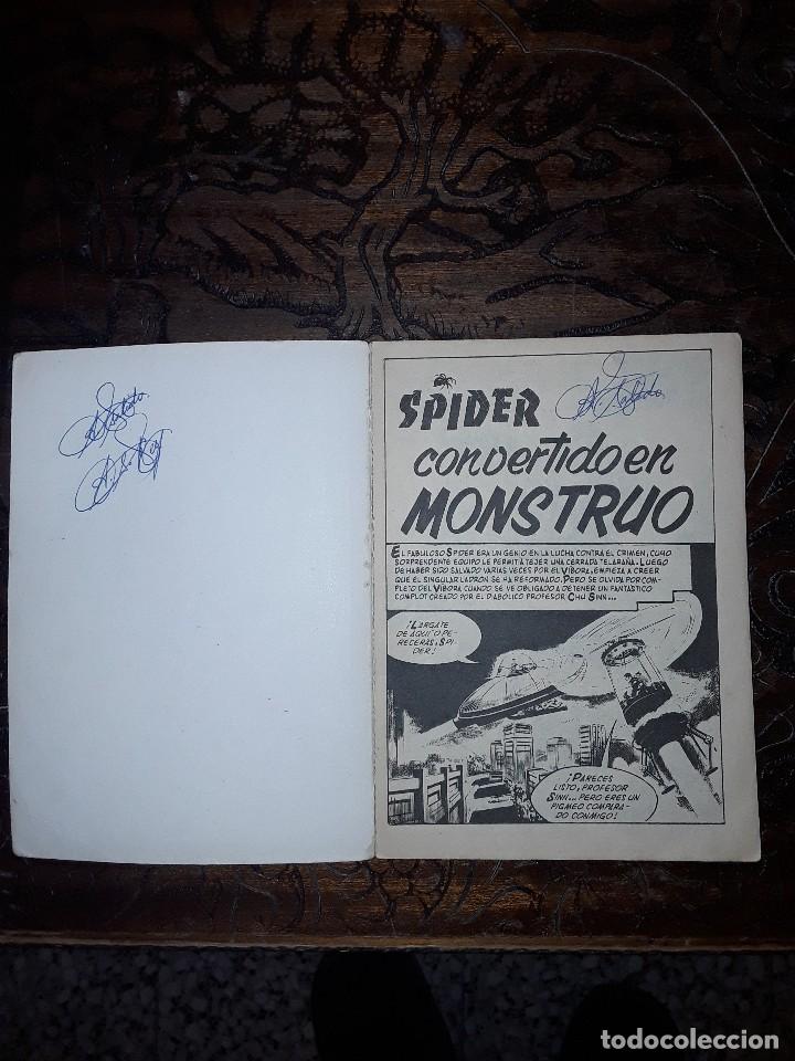 C&oacute;mics: SPIDER N&ordm; 24 VERTICE TACO-BUEN ESTADO-128PGS-1966 - Foto 4