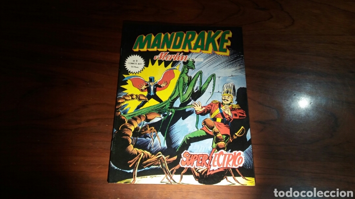 C&oacute;mics: MANDRAKE 3 EXCELENTE ESTADO VERTICE - Foto 1