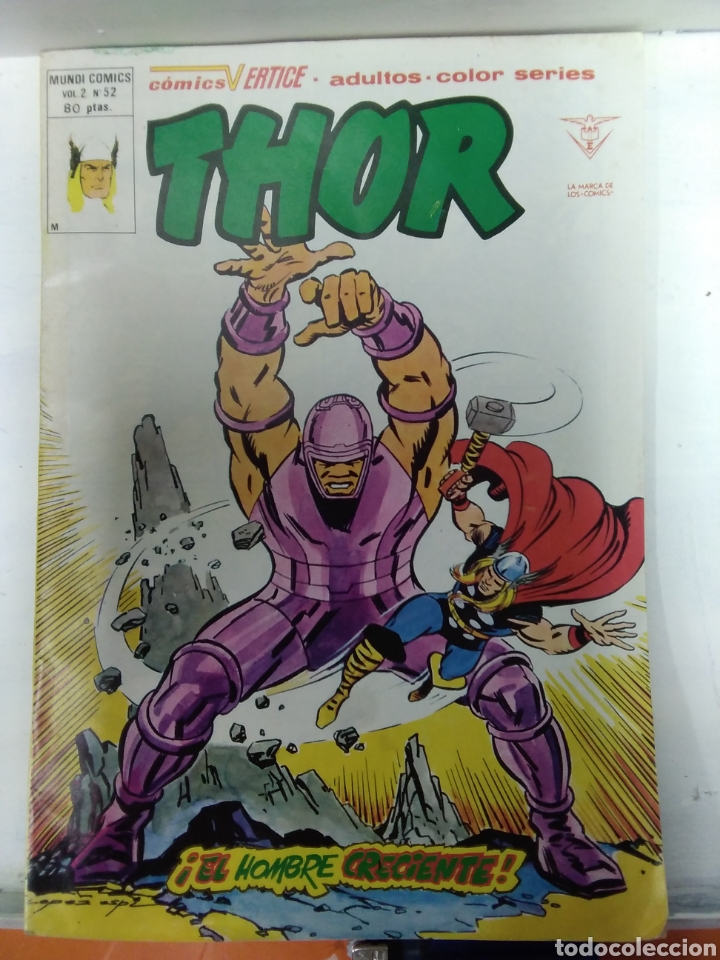 C&oacute;mics: Tebeo comics V&eacute;rtice Thor. Vol. 2 numero 52 - Foto 1