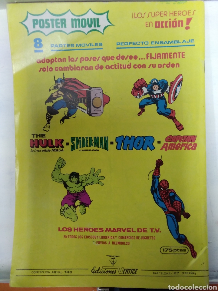C&oacute;mics: Tebeo comics V&eacute;rtice Thor. Vol. 2 numero 52 - Foto 2