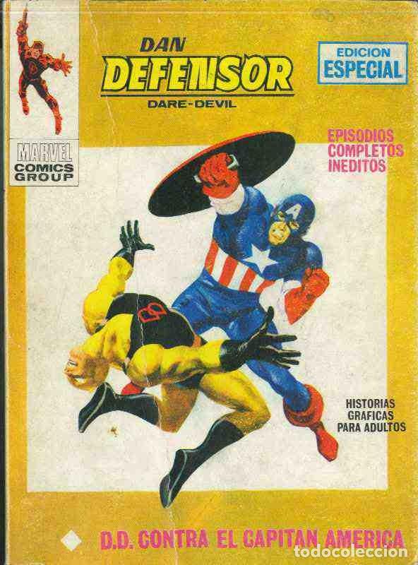 C&oacute;mics: DAN DEFENSOR VERTICE VOL.1 N&ordm; 17 D.D. CONTRA EL CAPITAN AMERICA - Foto 1