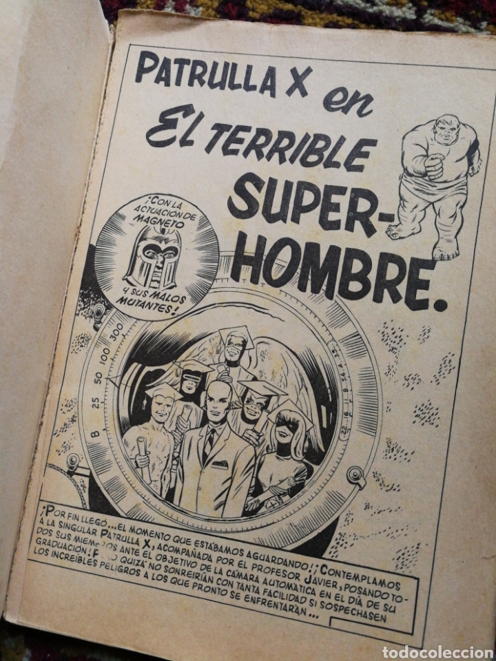 C&oacute;mics: PATRULLA X, X-MEN- EL TERRIBLE SUPERHOMBRE, COMIC GROUP-MARVEL, VERTICE- N&deg;3. - Foto 2