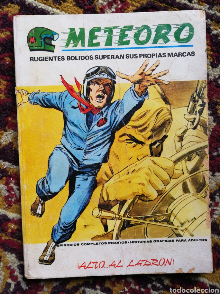 C&oacute;mics: METEORO, ALTO...AL LADR&Oacute;N!, COMIC GROUP-MARVEL, VERTICE- N&deg;17. - Foto 1