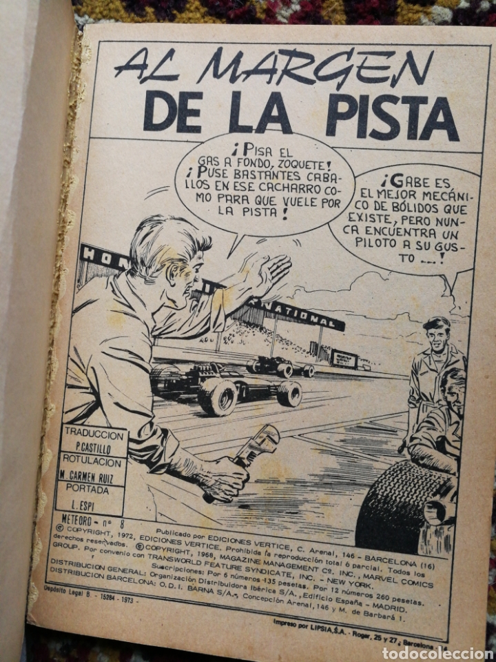 C&oacute;mics: METEORO, ALTO...AL LADR&Oacute;N!, COMIC GROUP-MARVEL, VERTICE- N&deg;17. - Foto 3