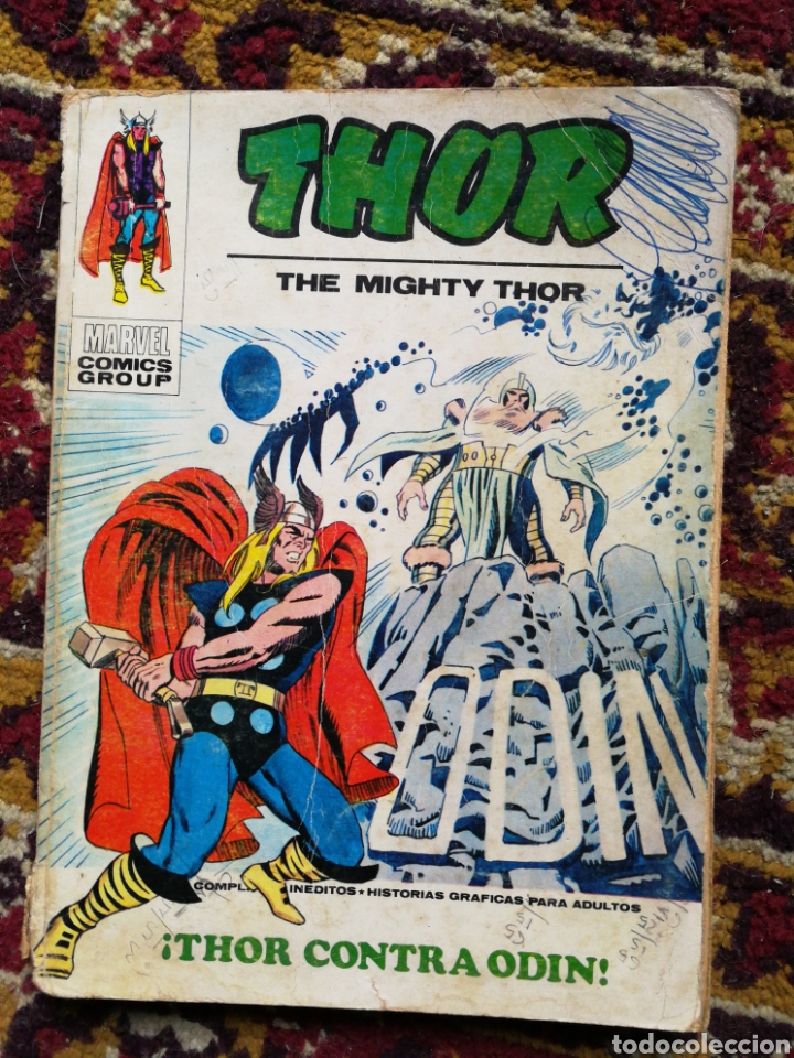 C&oacute;mics: THOR, THE MIGHTY- THOR CONTRA ODIN!, COMIC GROUP-MARVEL, VERTICE- N&deg;39. - Foto 1