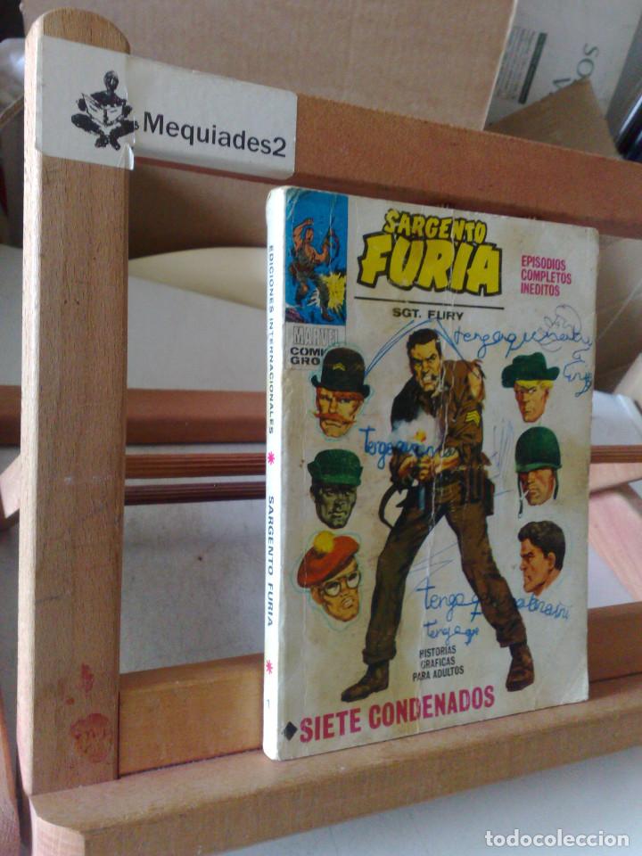 C&oacute;mics: SARGENTO FURIA N&ordm; 1 (VERTICE TACO) - Foto 1