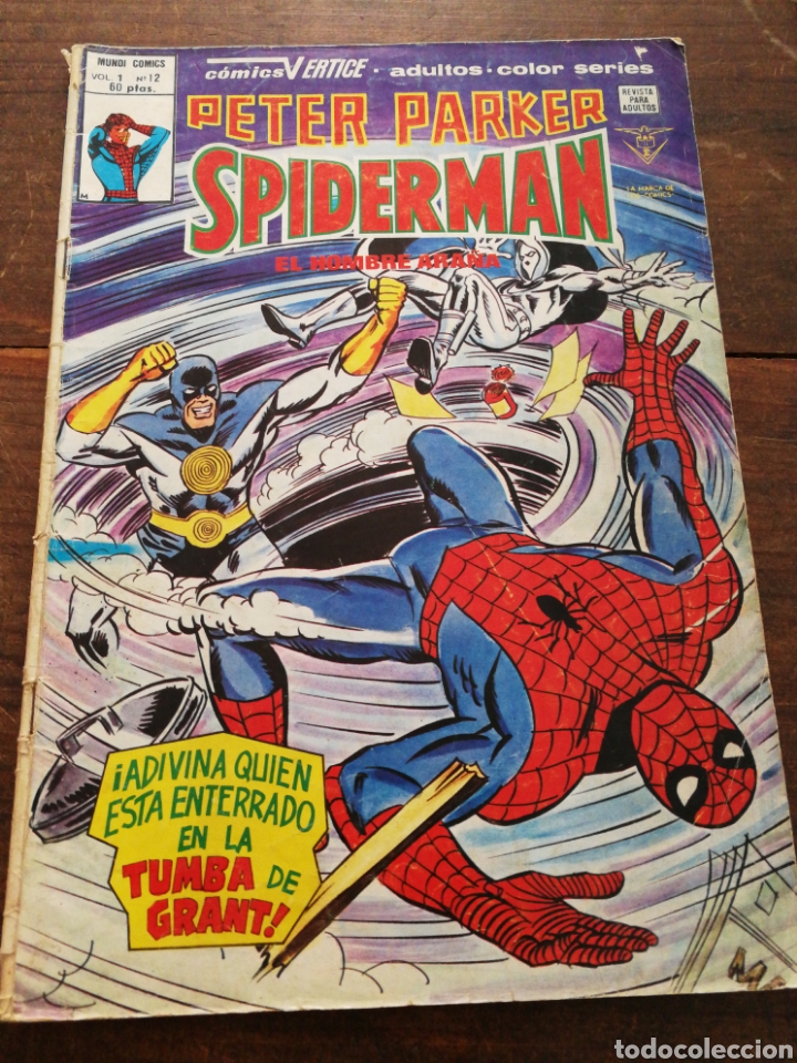 C&oacute;mics: C&Oacute;MIC SPIDERMAN (PETER PARKER), C&Oacute;MICS V&Eacute;RTICE- MUNDI COMICS VOL.1, N&deg;12. - Foto 1