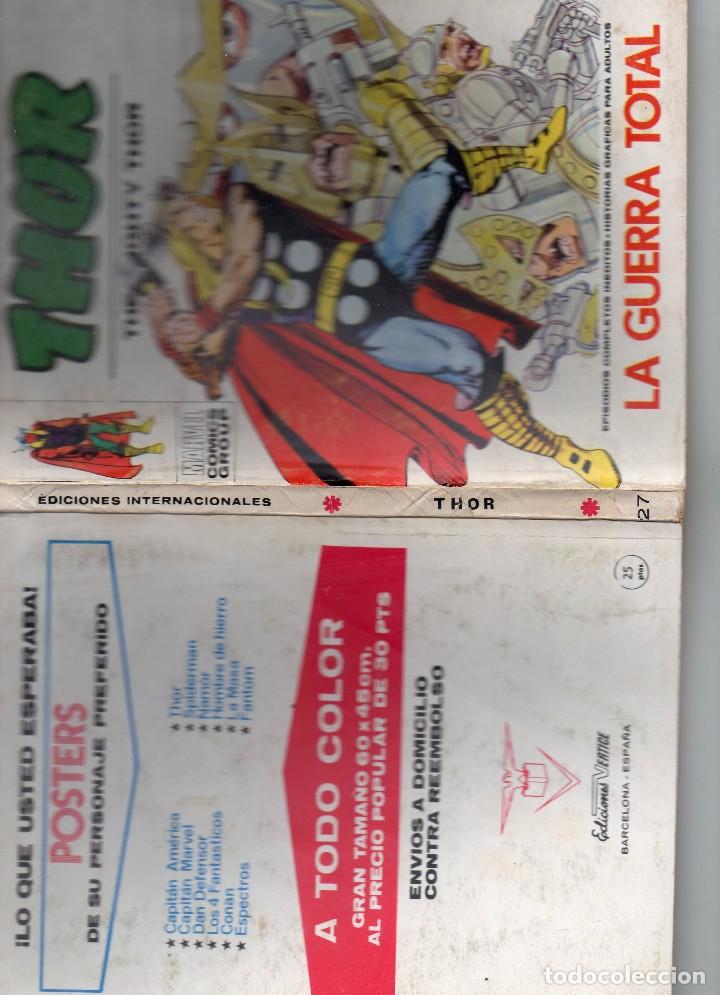 C&oacute;mics: COMIC VERTICE THOR VOL1 N&ordm; 27 (BUEN ESTADO) - Foto 3