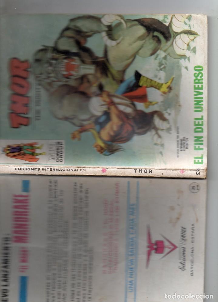 C&oacute;mics: COMIC VERTICE THOR VOL1 N&ordm; 24 (BUEN ESTADO) - Foto 3