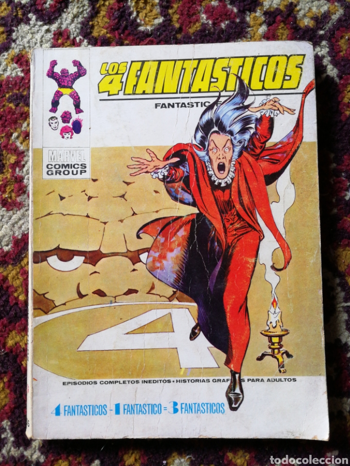 C&oacute;mics: LOS 4 FANTASTICOS- 4F-1F: 3F, COMIC GROUP-MARVEL, VERTICE- N&deg;55. - Foto 1