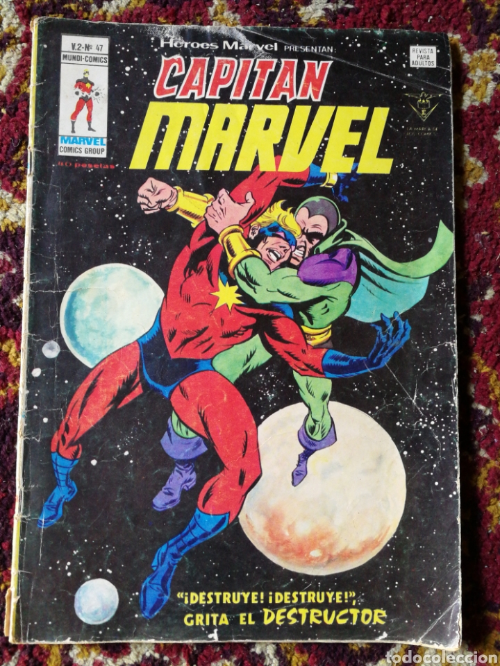 C&oacute;mics: C&Oacute;MIC CAPITAN MARVEL- VERTICE, MUNDI COMICS VOL.2 N&deg;112. - Foto 1