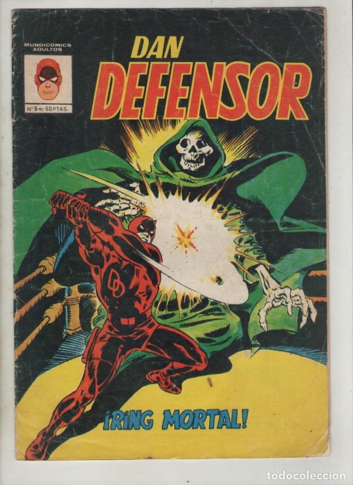 C&oacute;mics: dan defensor-vertice-a&ntilde;o 1981-color- formato grapa-n&ordm; 5-ring mortal - Foto 1