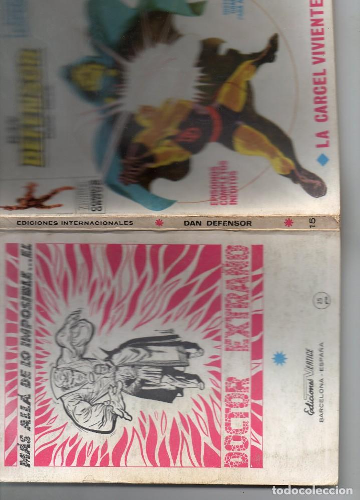 C&oacute;mics: COMIC VERTICE DAN DEFENSOR VOL1 N&ordm; 15 (BUEN ESTADO) - Foto 3