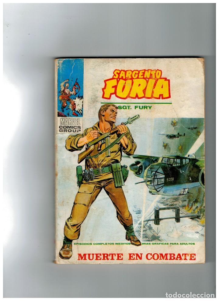 C&oacute;mics: SARGENTO FURIA N&ordm; 13.  TACO  V&Eacute;RTICE,1972. - Foto 1