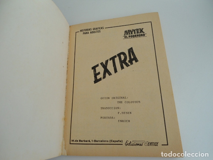 C&oacute;mics: MYTEK EL PODEROSO n&ordm; 11 - GOGRA AL ACECHO - EDICIONES INTERNACIONALES VERTICE 1969 - COMPLETO - Foto 5