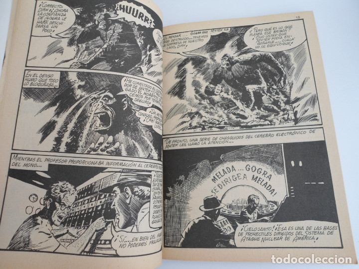 C&oacute;mics: MYTEK EL PODEROSO n&ordm; 11 - GOGRA AL ACECHO - EDICIONES INTERNACIONALES VERTICE 1969 - COMPLETO - Foto 8