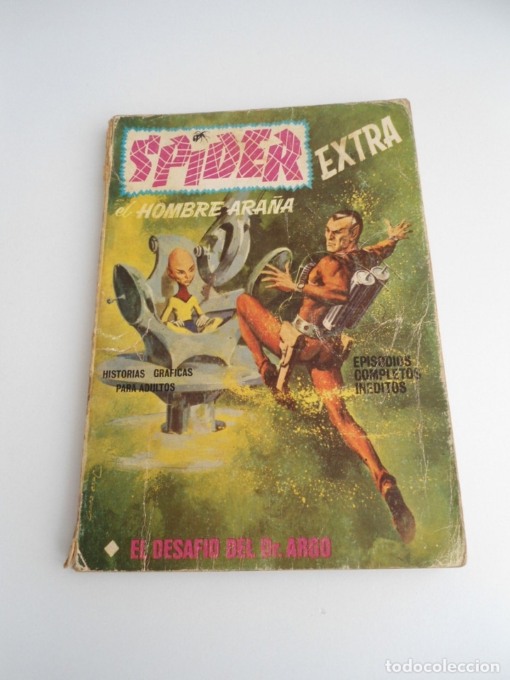C&oacute;mics: SPIDER n&ordm; 10 - EL DESAFIO DEL Dr. ARGO - EDICIONES INTERNACIONALES VERTICE 1966 - COMPLETO - Foto 1
