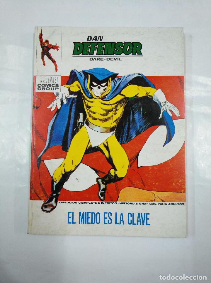 C&oacute;mics: DAN DEFENSOR. DARE DEVIL. N&ordm; 40. EDICION ESPECIAL MARVEL COMICS GROUP. EL MIEDO ES LA CLAVE. TDKC15 - Foto 1