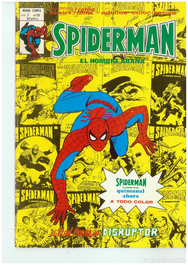C&oacute;mics: SPIDERMAN. N&ordm; 58. VOLUMEN 3. VERTICE. C-26 - Foto 1