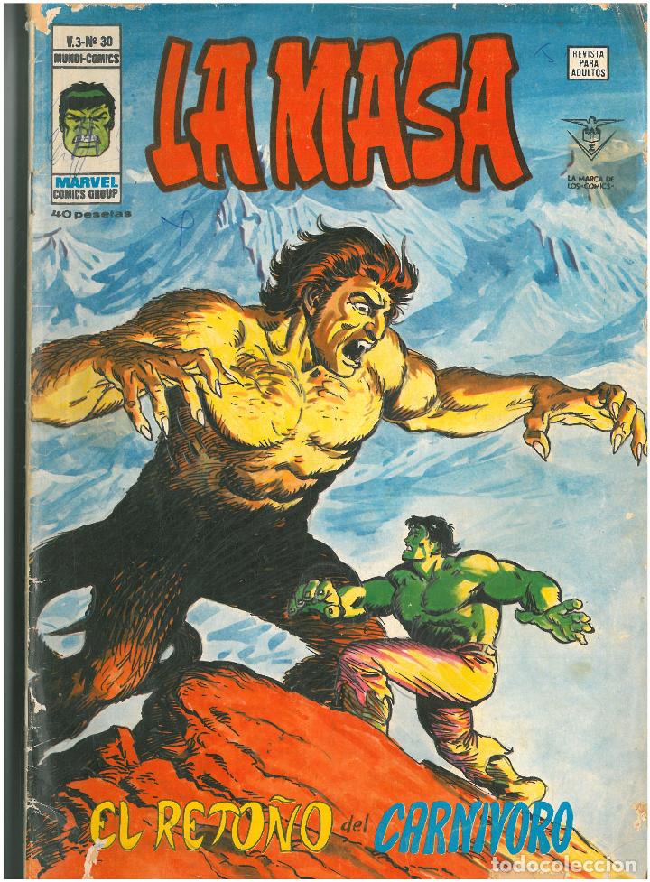 C&oacute;mics: LA MASA. N&ordm; 30. VOLUMEN 3. VERTICE. C-26 - Foto 1