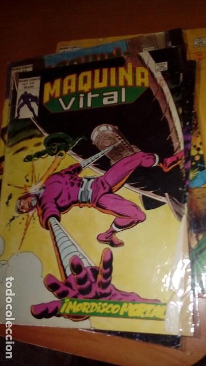 C&oacute;mics: M&aacute;quina Vital COMPLETA N&ordm; 1 al 6 VERTICE - Foto 3