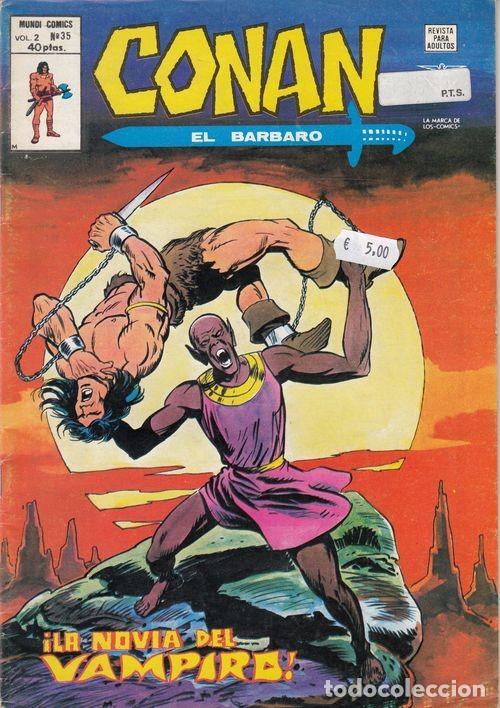 C&oacute;mics: CONAN EL BARBARO VOL 2 N&ordm; 35 - VERTICE - Foto 1