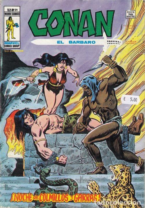 C&oacute;mics: CONAN EL BARBARO VOL 2 N&ordm; 31 - VERTICE - Foto 1