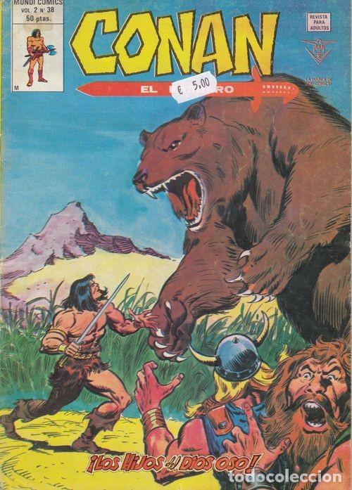 C&oacute;mics: CONAN EL BARBARO VOL 2 N&ordm; 38 - VERTICE - Foto 1