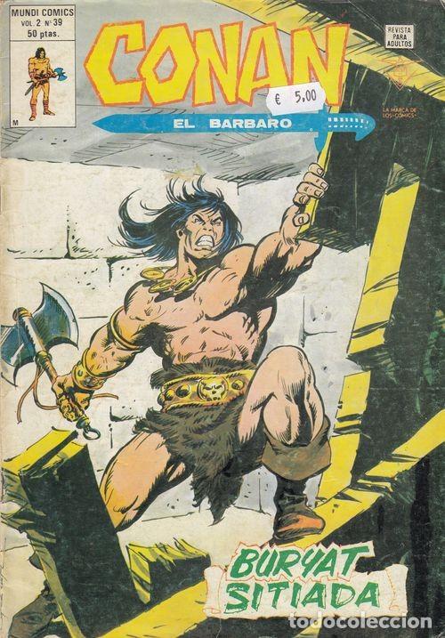 C&oacute;mics: CONAN EL BARBARO VOL 2 N&ordm; 39 - VERTICE - Foto 1