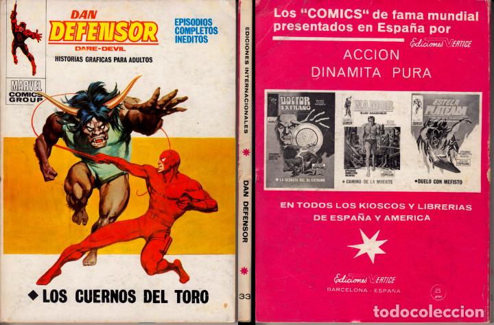 C&oacute;mics: Vertice Dan Defensor 33 - Foto 1
