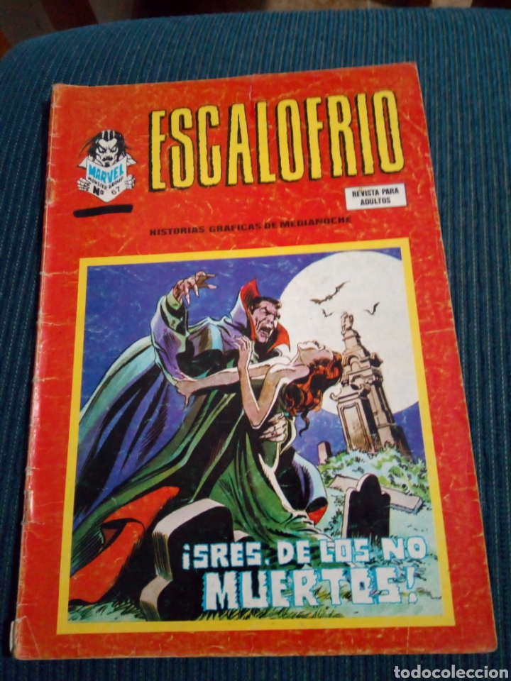 C&oacute;mics: ESCALOFR&Iacute;O n&ordm; 67 vertice ultimo numero - Foto 1
