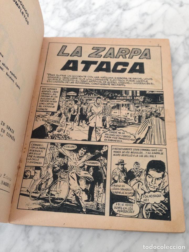 C&oacute;mics: ZARPA DE ACERO - N&ordm; 2 - ED. VERTICE - 1966 - Foto 3